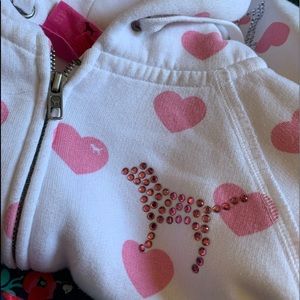 PINK heart sweater